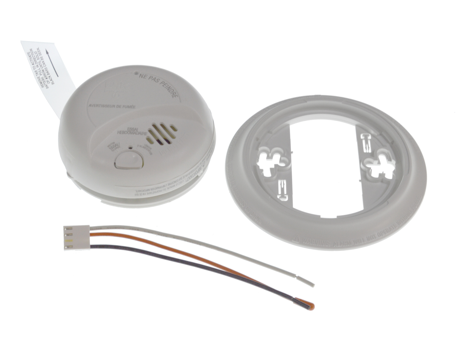 9120BA - Genuine OEM BRK 120V Hardwire Ionization Smoke Alarm, Battery Backup